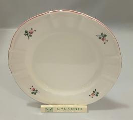 Gmundner Keramik-Teller/Dessert barock neu